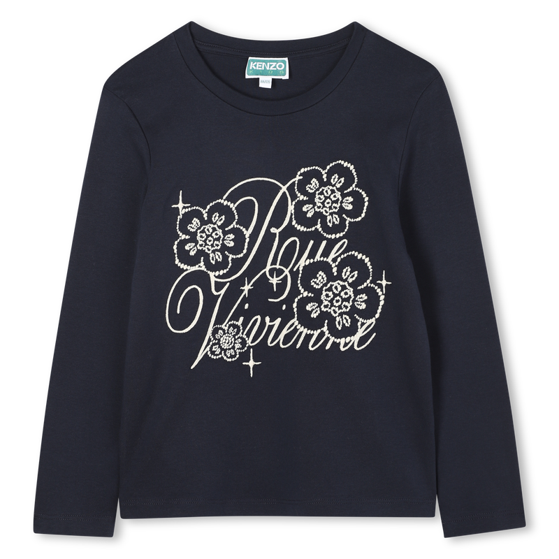 Long Sleeve T-Shirt KENZO KIDS 
                    GIRL