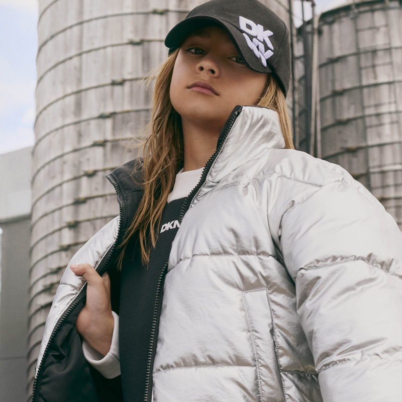 Reversible water-repellent down jacket DKNY 
                    GIRL