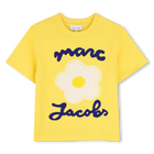 Short sleeve t-shirt, YELLOW, hi-res
