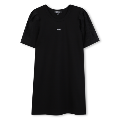 Bi-material party dress DKNY GIRL