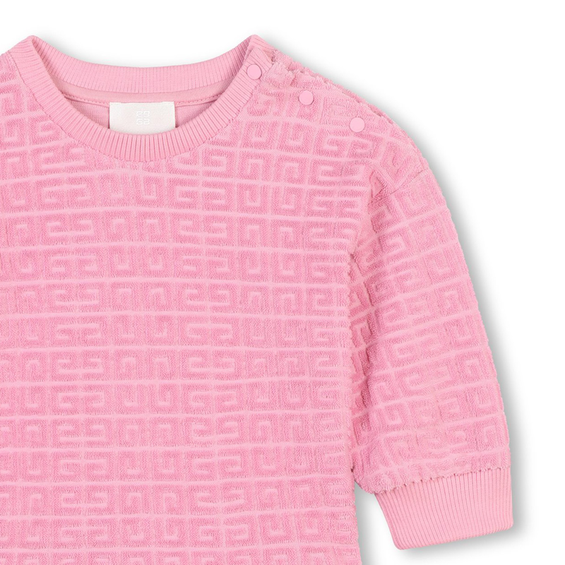 Long-Sleeved Terry Cloth Dress GIVENCHY 
                    GIRL