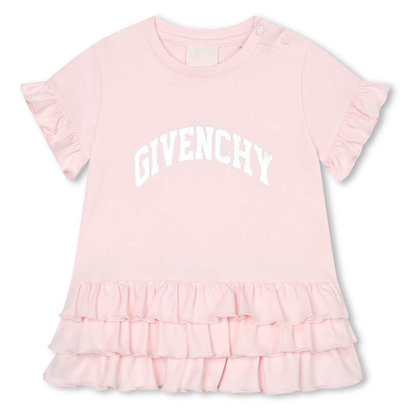 Short dress with ruffles GIVENCHY 
                    GIRL