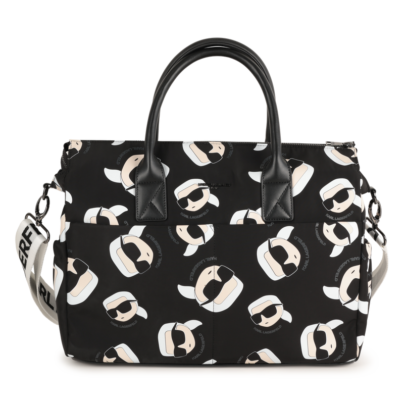 Matte diaper bag KARL LAGERFELD KIDS 
                    UNISEX