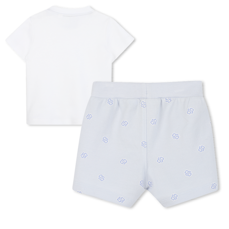 T-shirt and shorts set BOSS 
                        BOY