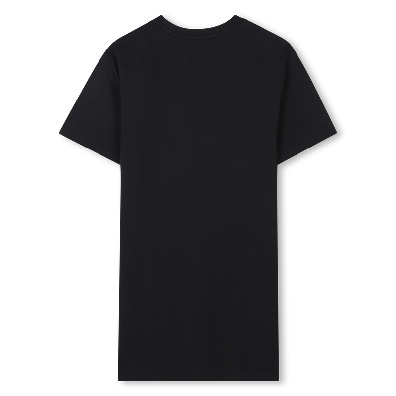 Cotton dress with diamant&eacute;s SONIA RYKIEL 
                        GIRL