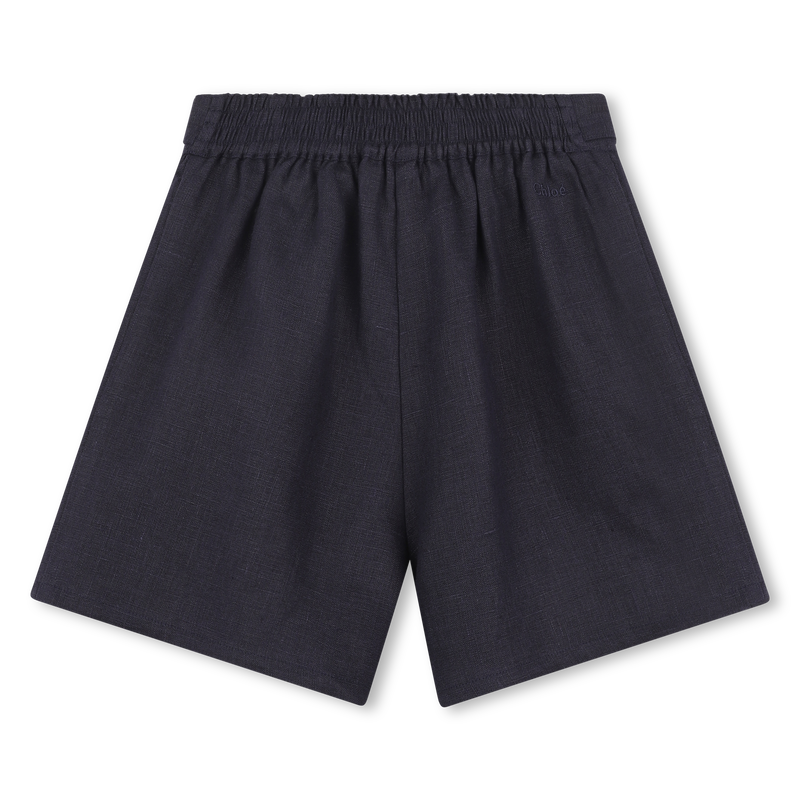 Belted linen shorts CHLOE 
                    GIRL