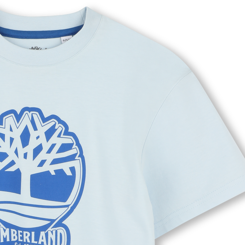 Two-tone T-shirt with logo TIMBERLAND 
                        BOY