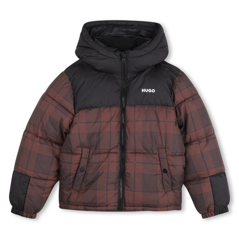 Hooded down jacket HUGO 
                        BOY