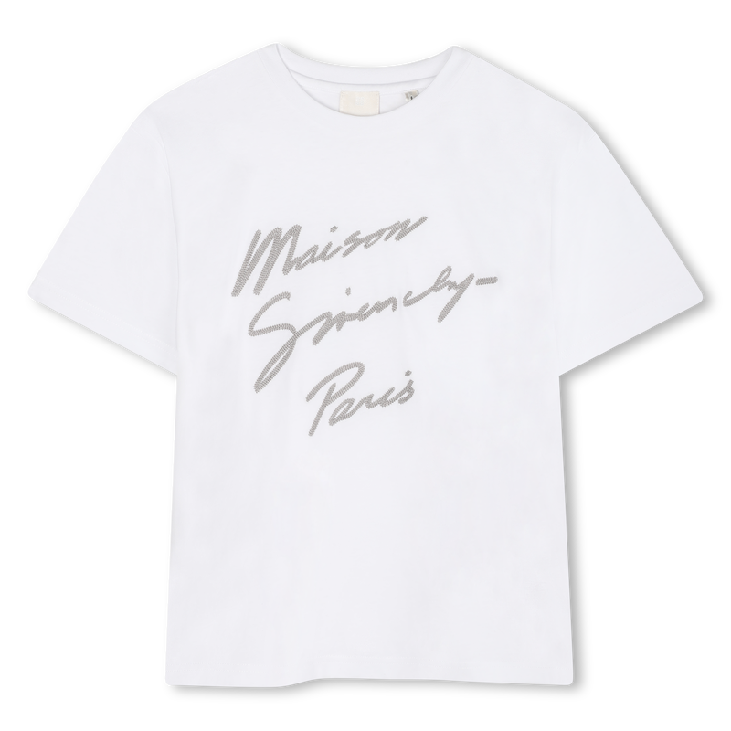 T-shirt with embroidery GIVENCHY 
                    UNISEX