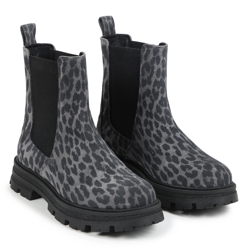 Patterned leather boots ZADIG & VOLTAIRE 
                        GIRL