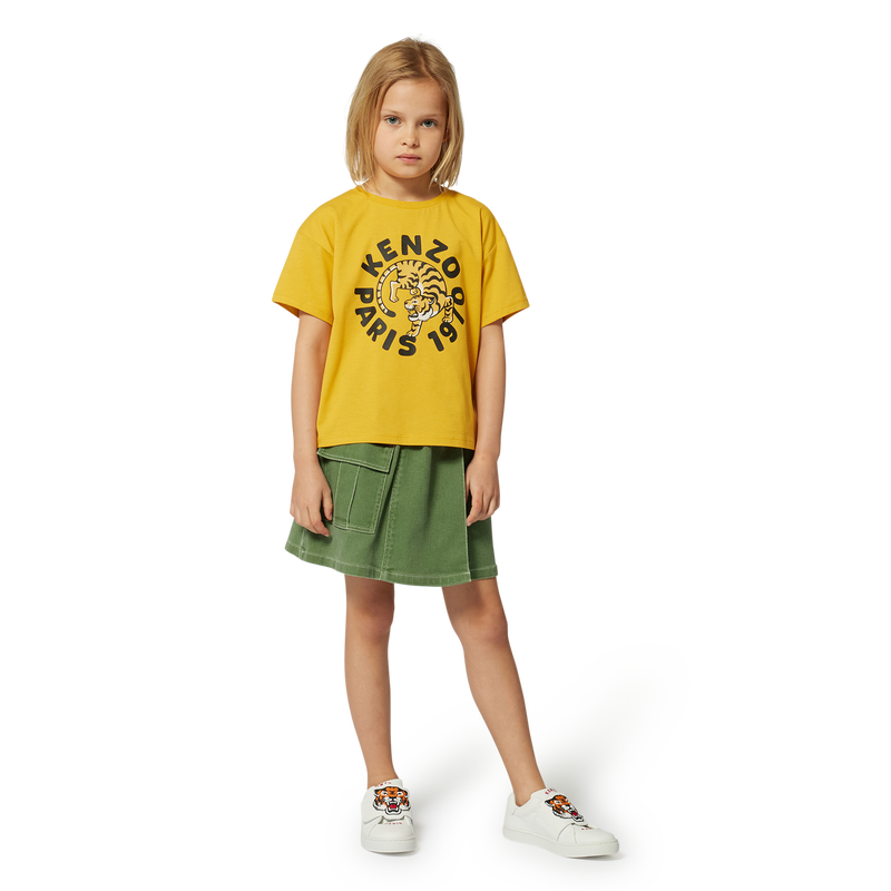 Cotton skort KENZO KIDS 
                    GIRL