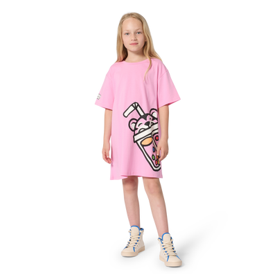 Printed Dress KENZO KIDS GIRL