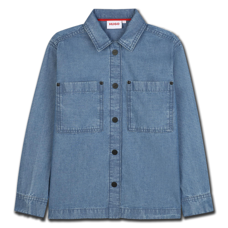 Denim overshirt HUGO 
                    BOY