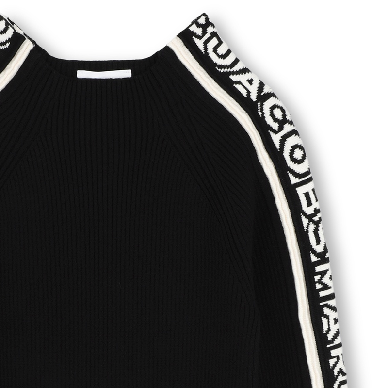 Cotton & Wool Sweater Dress MARC JACOBS 
                    GIRL