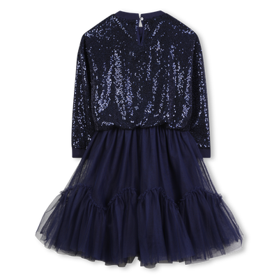 Bi-material dress BILLIEBLUSH GIRL