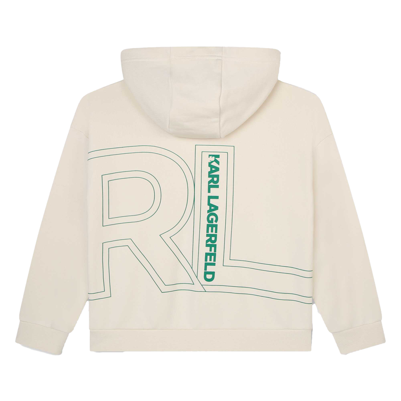 Hooded sweatshirt KARL LAGERFELD KIDS 
                    BOY