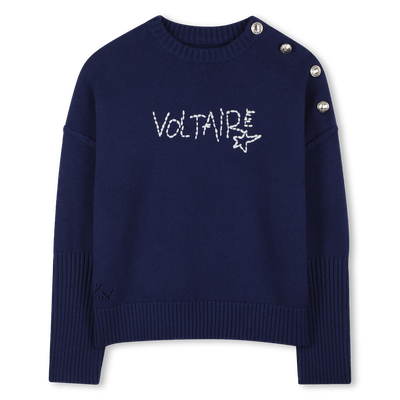 Round Neck Sweater ZADIG & VOLTAIRE GIRL