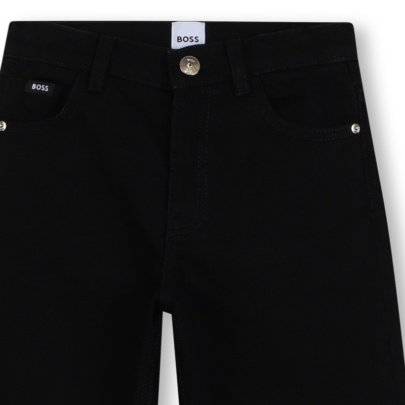 Denim trousers with button closure BOSS 
                        GIRL