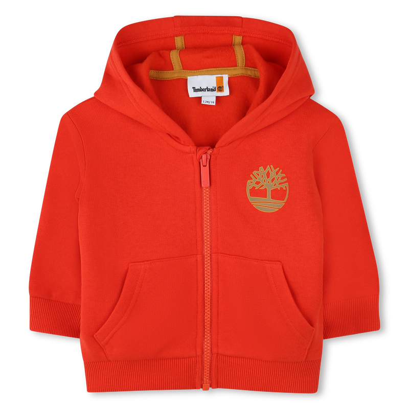 Zip-Up Hooded Sweatshirt TIMBERLAND 
                        BOY