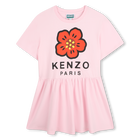 Gathered Waist Dress KENZO KIDS 
                    GIRL
