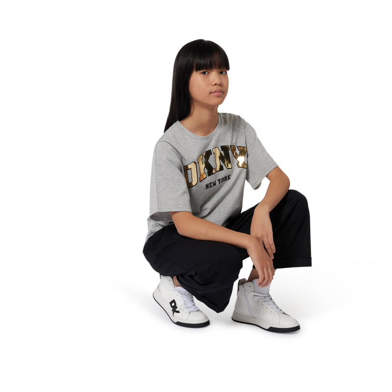 Cotton Party Trousers DKNY 
                        GIRL