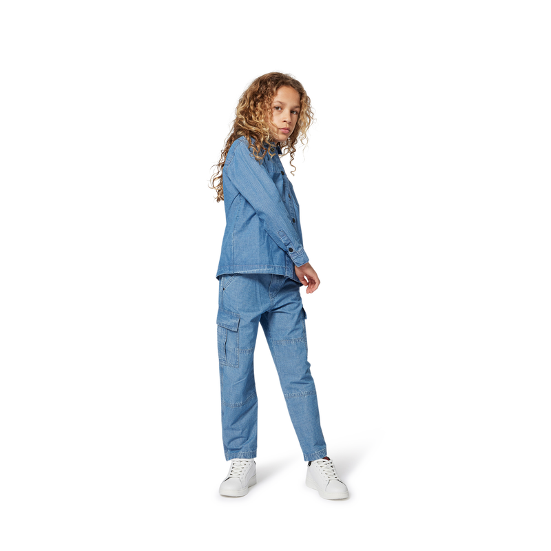 Cowhide leather sneakers HUGO 
                    BOY