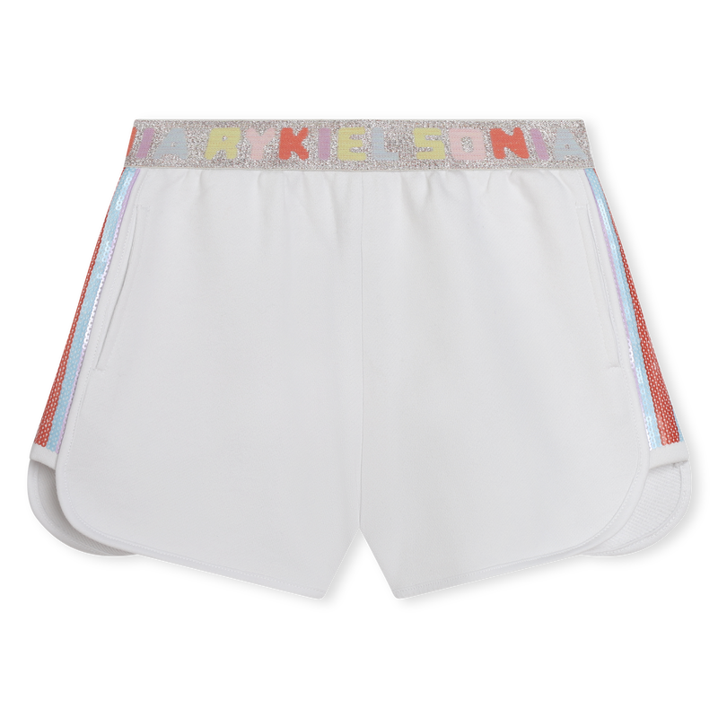 Sequin Fleece Shorts SONIA RYKIEL 
                    GIRL