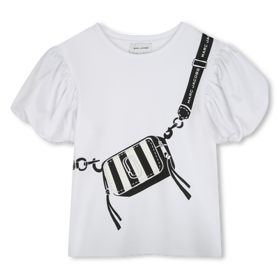 T-shirt with fancy sleeves MARC JACOBS GIRL