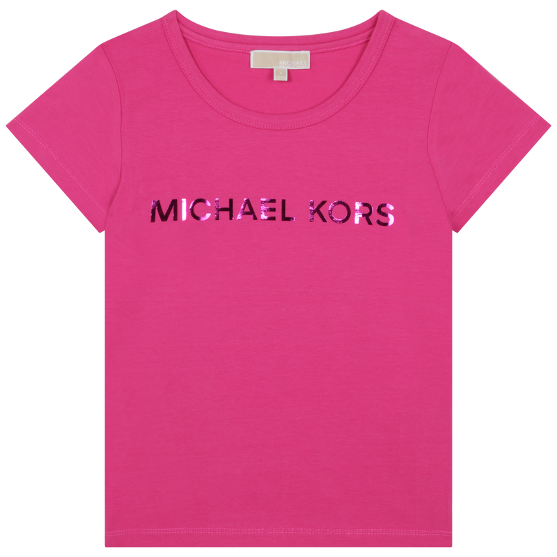 Short sleeved cotton T shirt