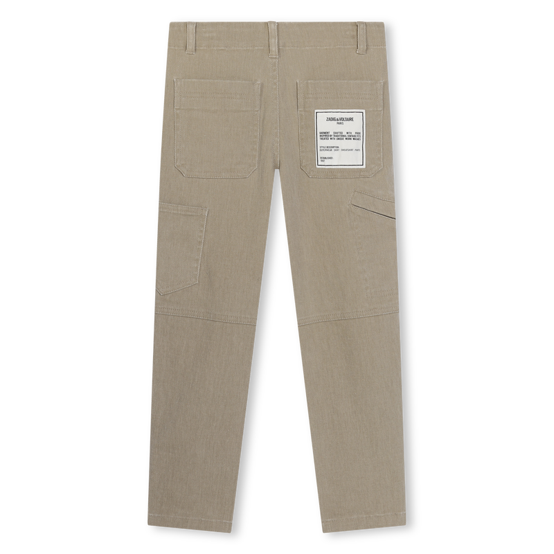 ZADIG & VOLTAIRE Cotton Twill Pants