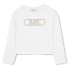 Long-sleeved jersey T-shirt, OFFWHITE, hi-res
