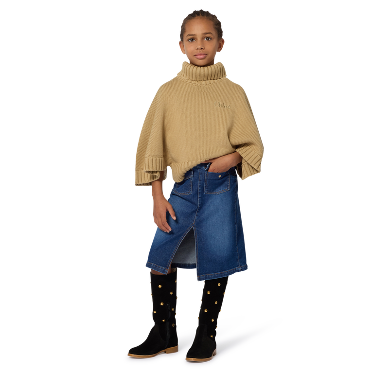 Knit turtleneck sweater CHLOE 
                        GIRL