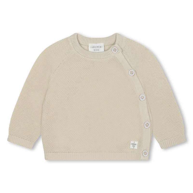 Knit cotton ensemble