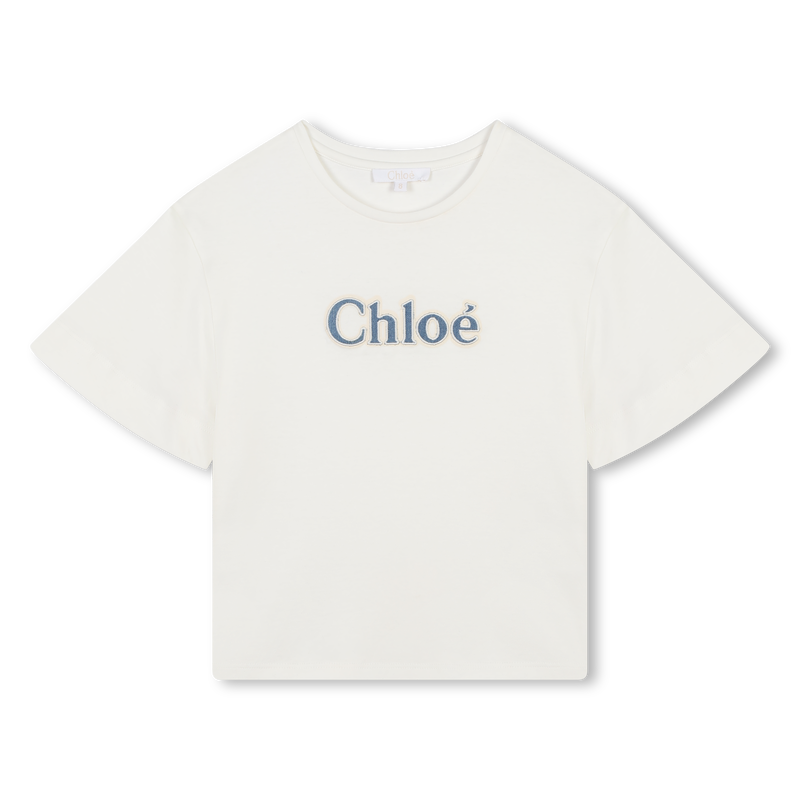 Short-Sleeved Cotton T-Shirt CHLOE 
                    GIRL