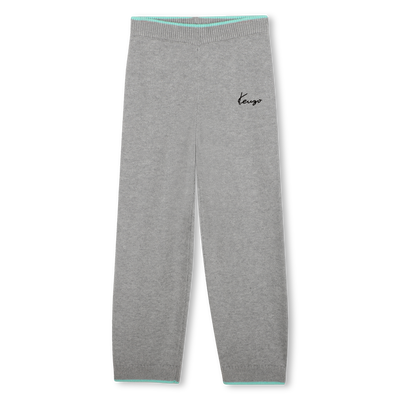Knit pants KENZO KIDS GIRL