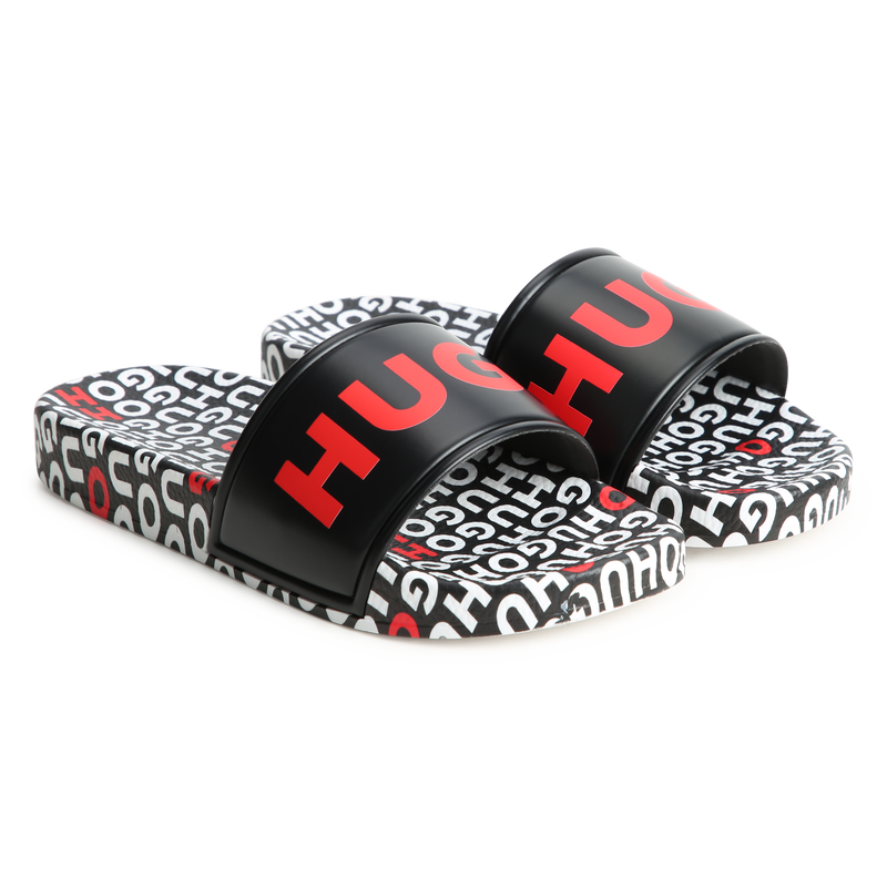 Logo pool slides HUGO 
                    BOY