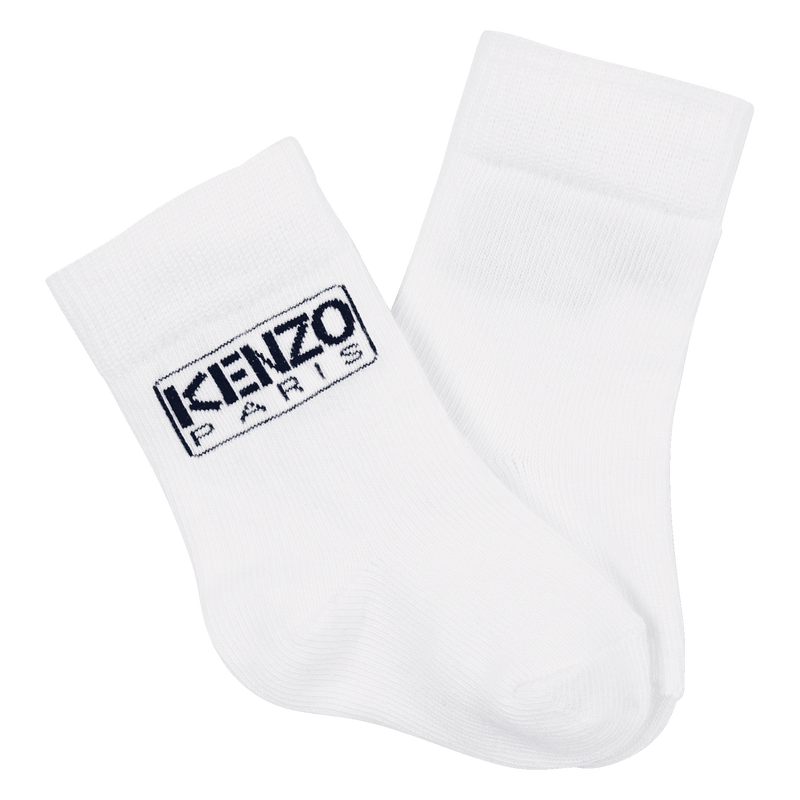Set of 2 pairs of knitted socks KENZO KIDS 
                    UNISEX