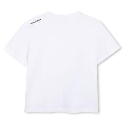 Printed T-Shirt KARL LAGERFELD KIDS BOY