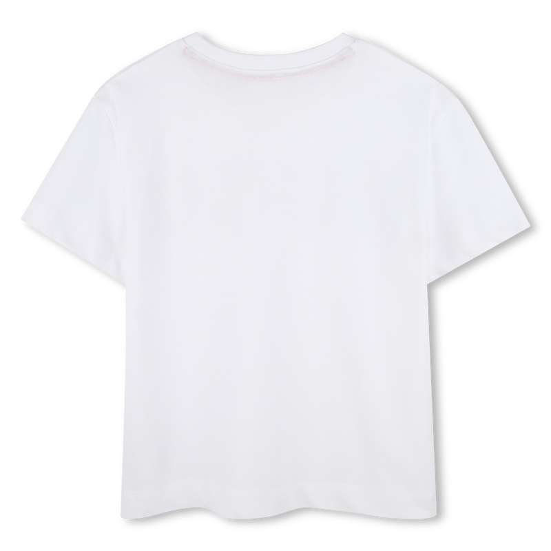 Studded Cotton Logo T-Shirt HUGO 
                    GIRL