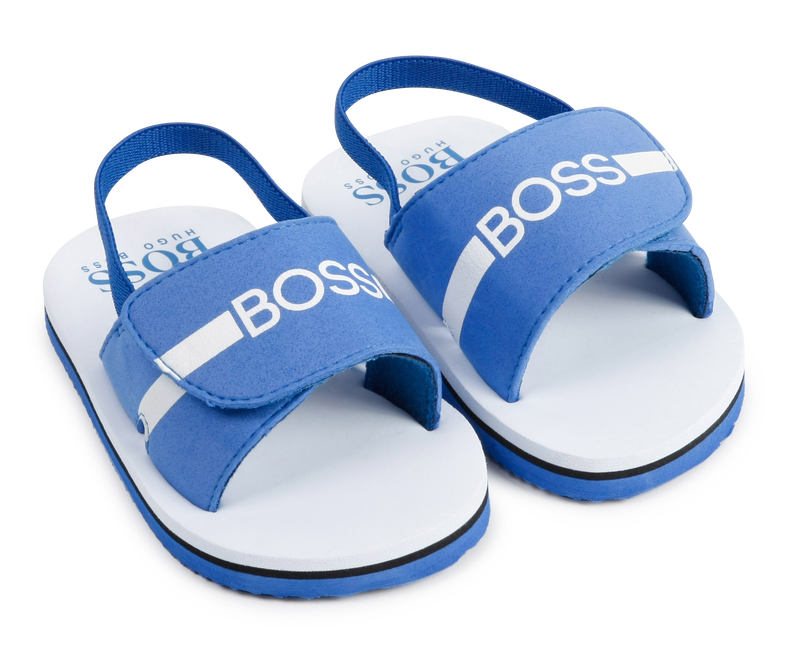 Hook and loop flip flops