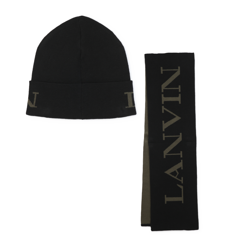 Hat and scarf set LANVIN 
                        BOY