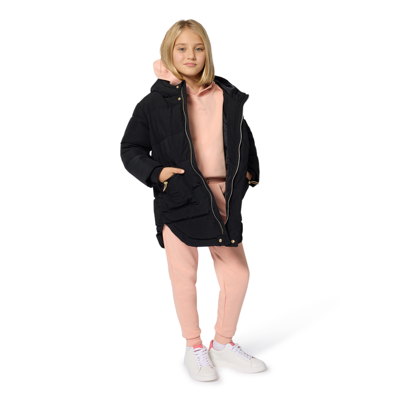 Hooded down jacket BOSS 
                    GIRL