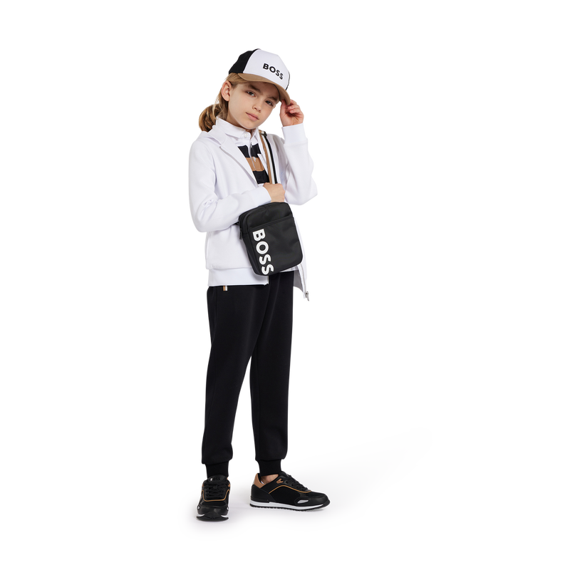 Lace-up leather sneakers