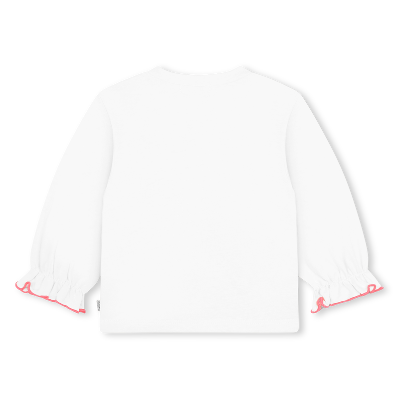 Ruffled cuff long-sleeve BILLIEBLUSH 
                    GIRL