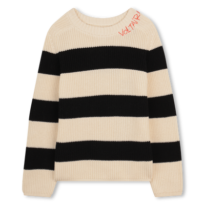 Striped Round Neck Sweater ZADIG & VOLTAIRE BOY