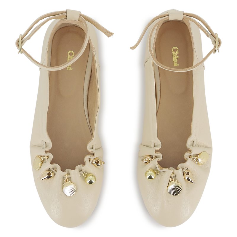 Ankle Strap Ballet Flats CHLOE 
                        GIRL