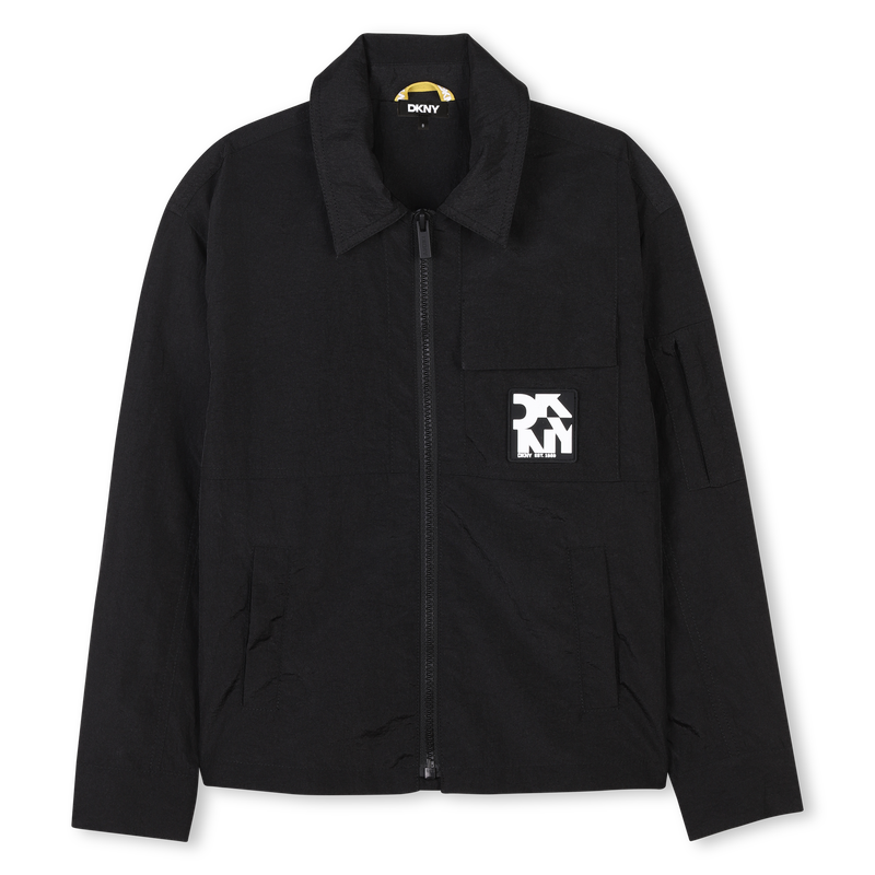 Water-repellent zipped jacket DKNY 
                    UNISEX
