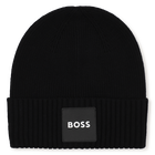 Knitted beanie, BLACK, hi-res