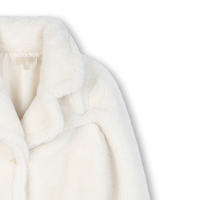 Fleece coat MICHAEL KORS 
                        GIRL