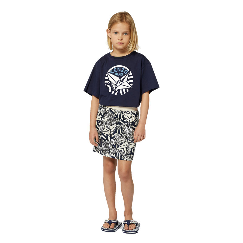 T-shirt with logo print KENZO KIDS 
                    GIRL